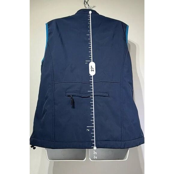 Little Donkey Andy Women's Blue Fleece Lined Softshell Vest Size M - Picture 5 of 9